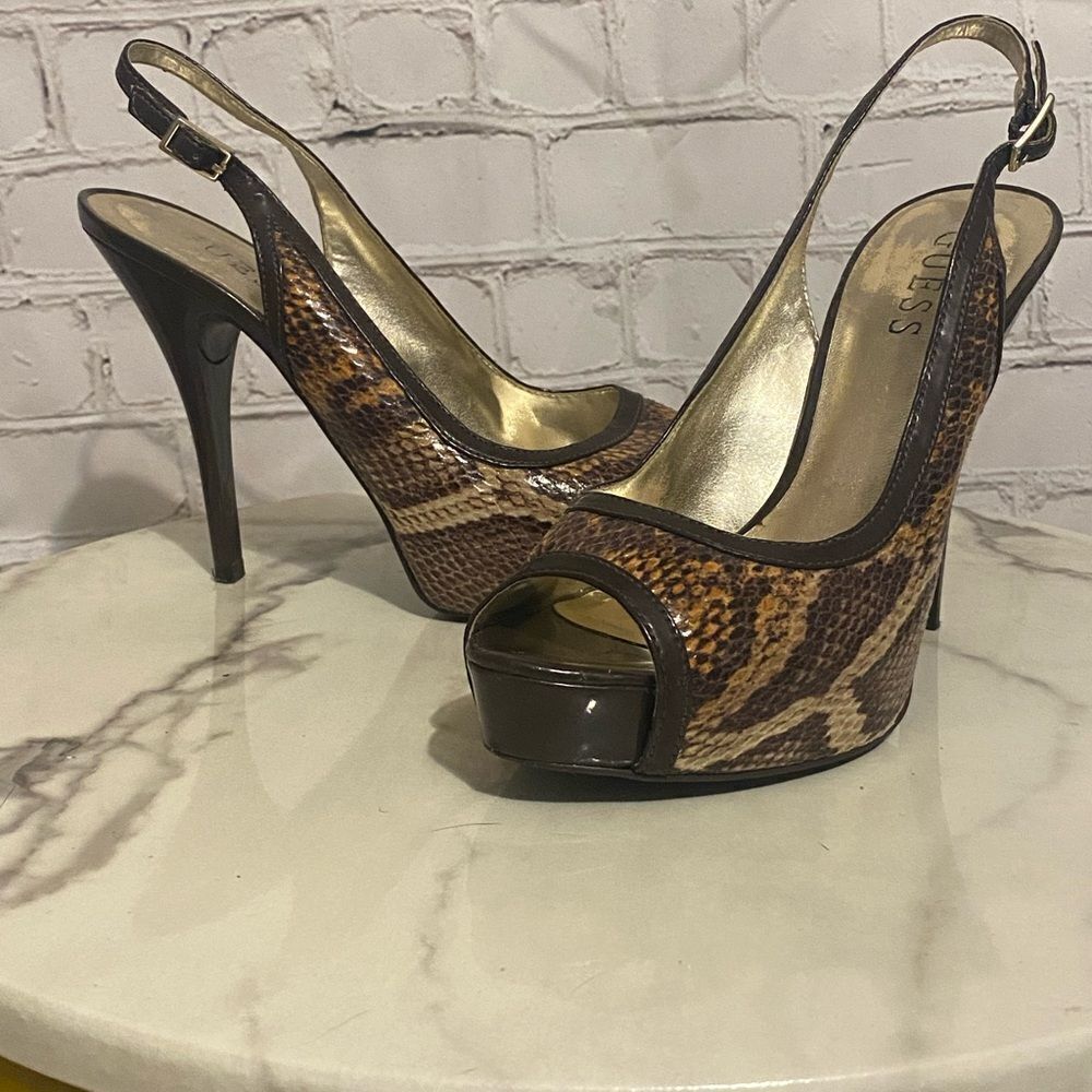 Women’s sling back heels - Picture 5 of 7